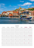 Yorkshire Wall Calendar 2024 by Charlotte Gale