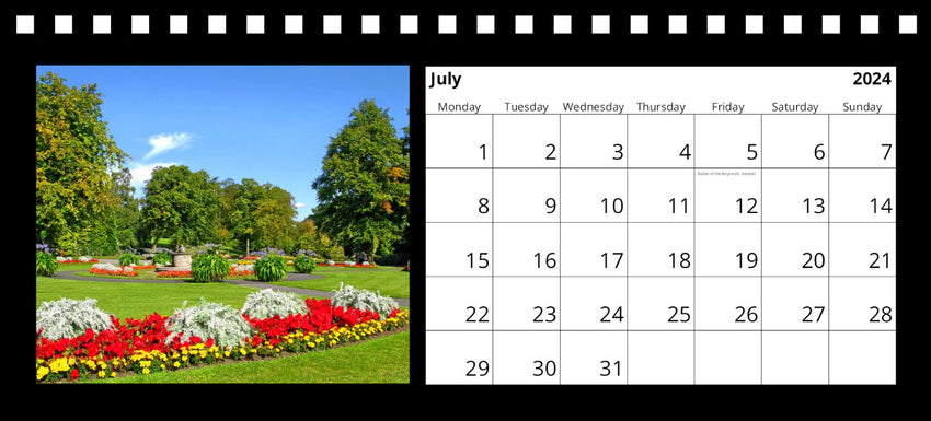 Harrogate Desk Calendar 2024 by Charlotte Gale