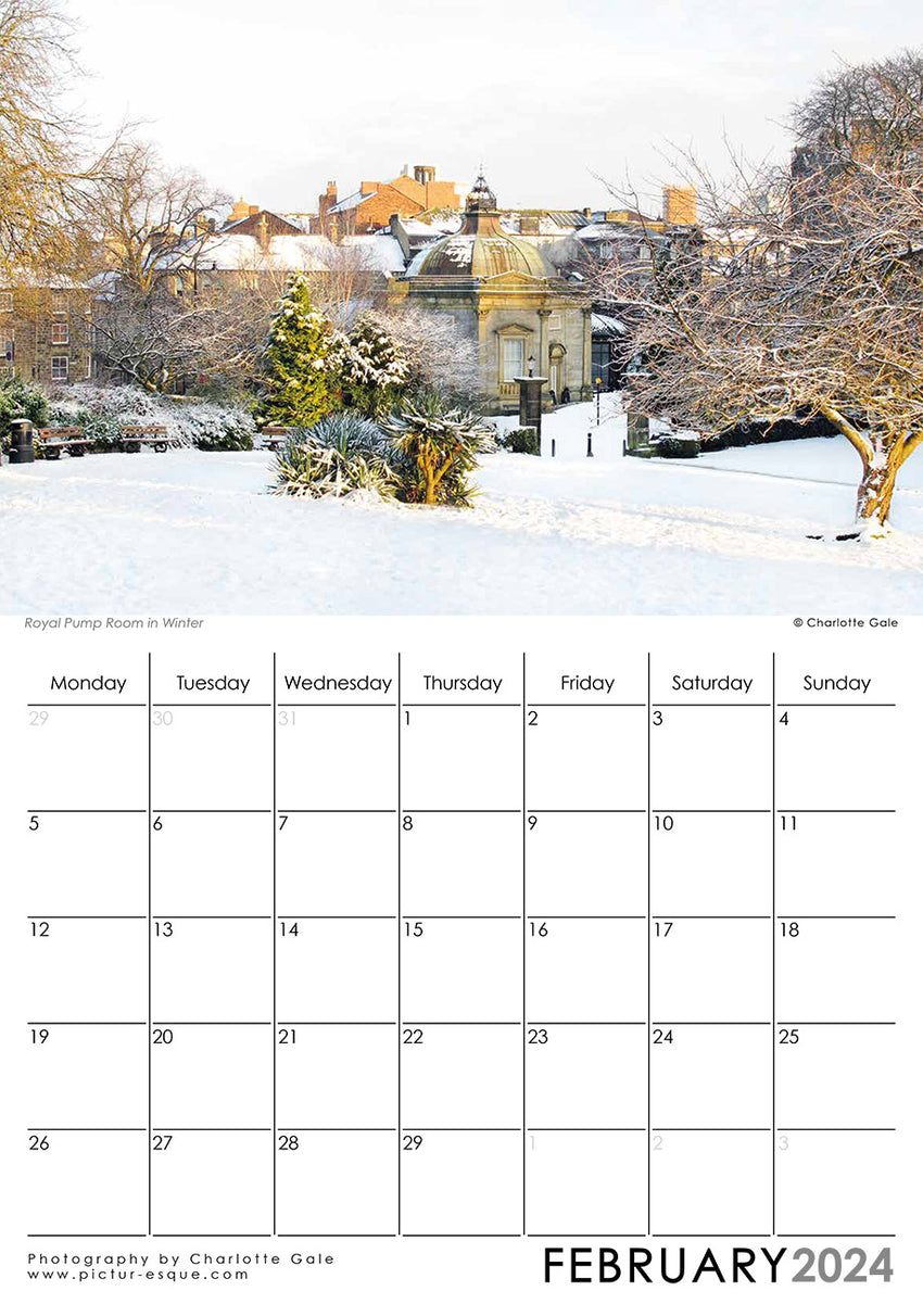 Harrogate Wall Calendar 2024