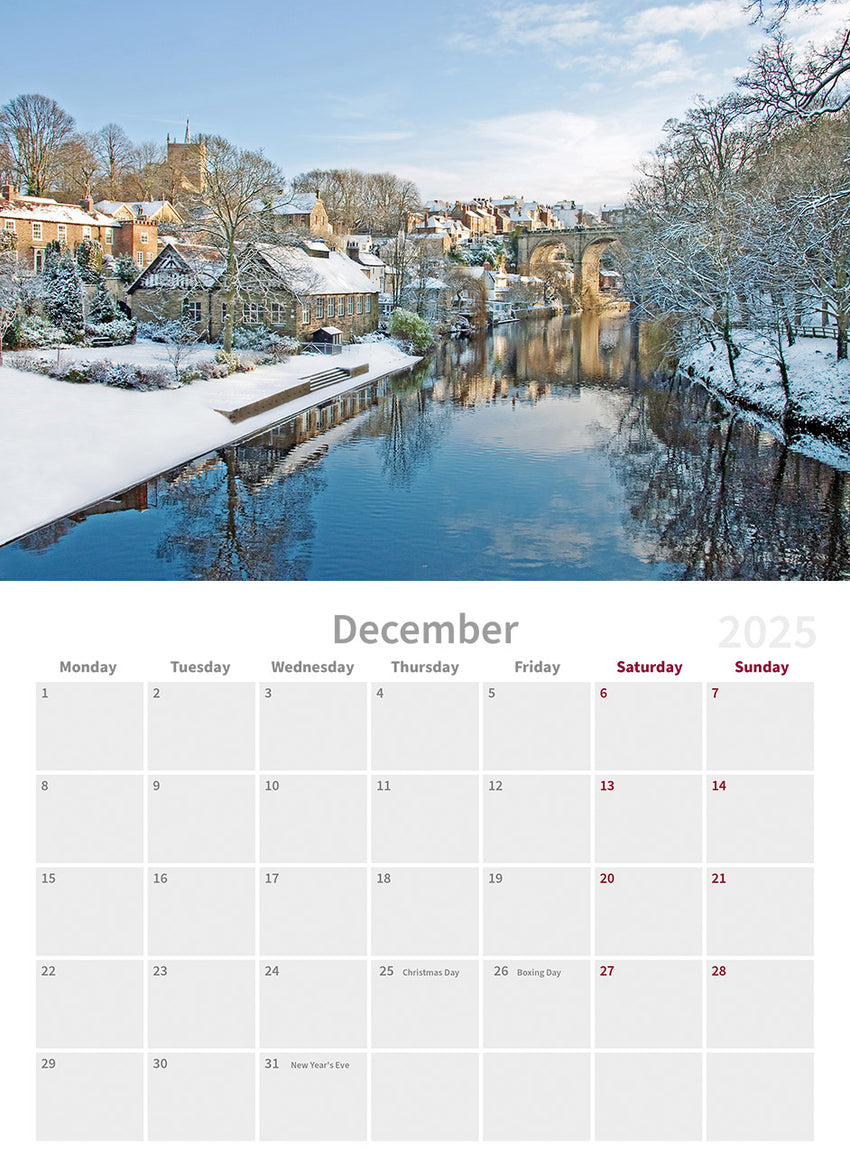 Knaresborough 2025 Wall Calendar by Charlotte Gale