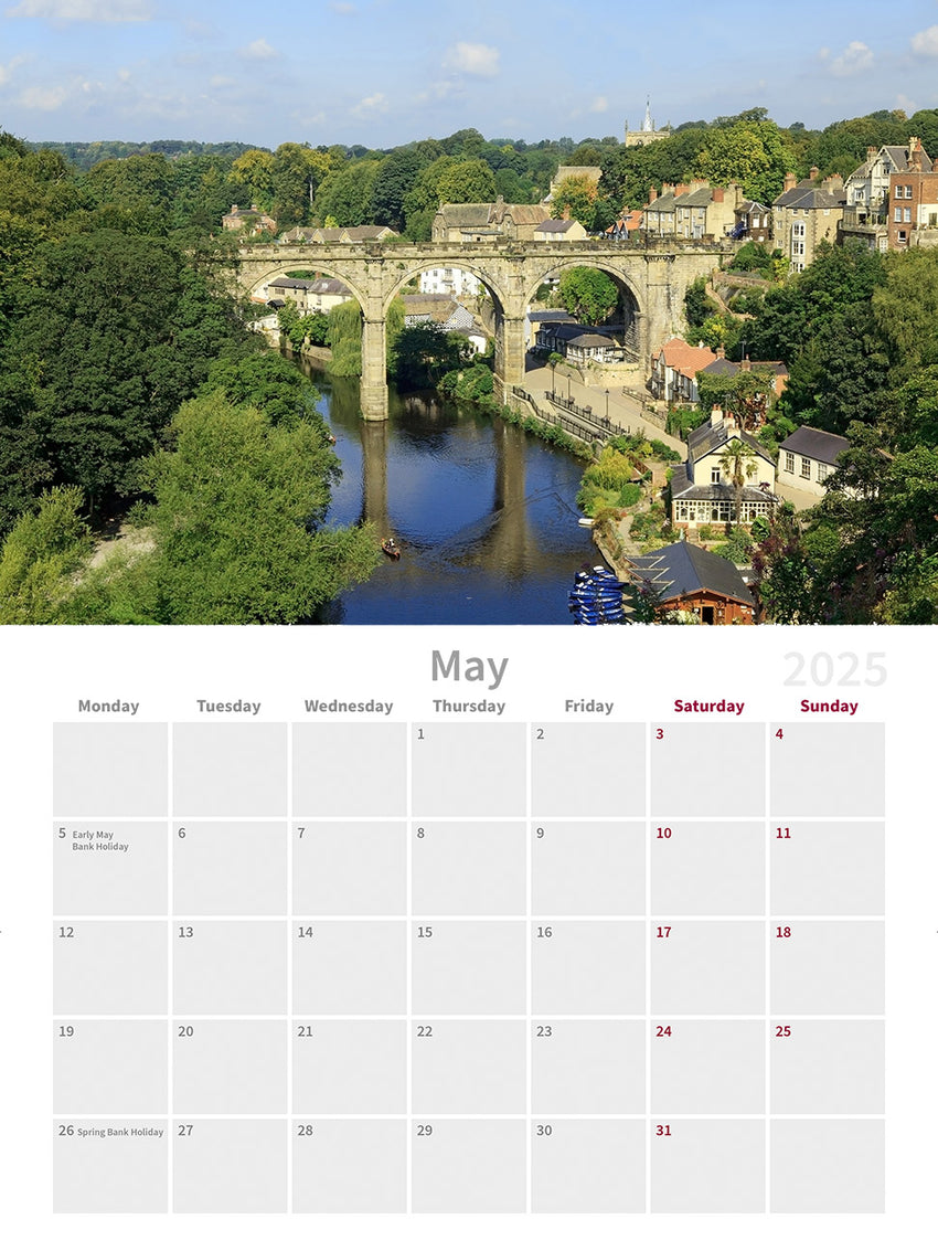 Knaresborough 2025 Wall Calendar by Charlotte Gale