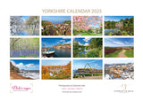 Yorkshire 2025 Wall Calendar by Charlotte Gale