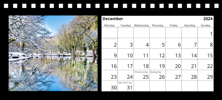 Harrogate Desk Calendar 2024