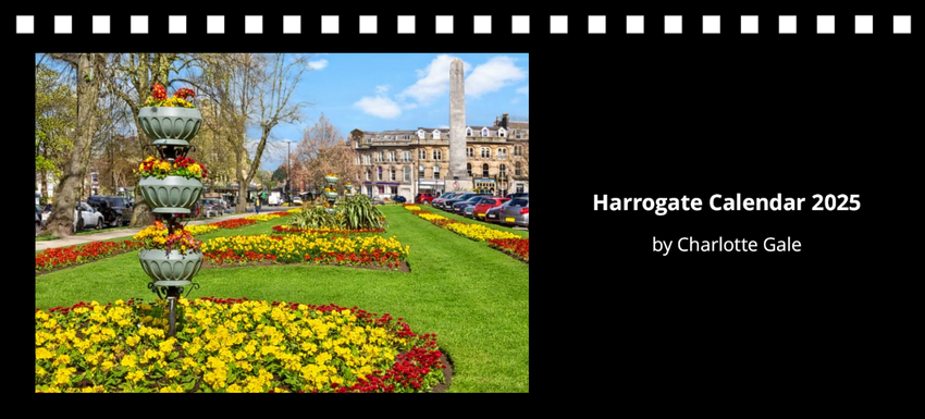 Harrogate Desk Calendar 2025 by Charlotte Gale