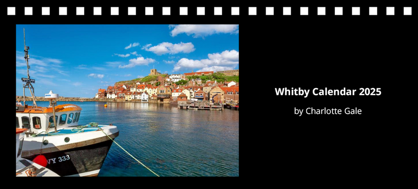 Whitby Desk Calendar 2025 by Charlotte Gale