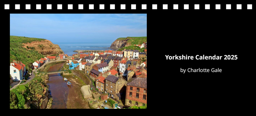 Yorkshire Desk Calendar 2025 by Charlotte Gale