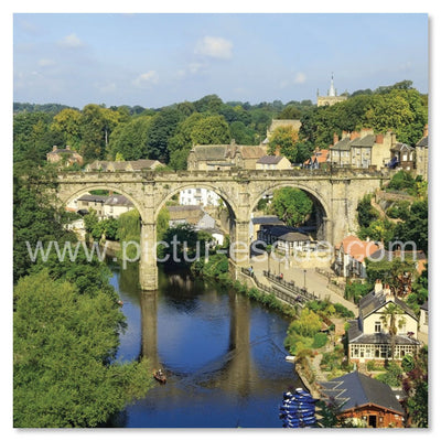 Knaresborough Viaduct Summer Notecard