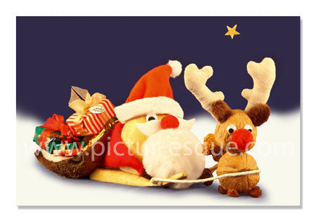 Too many sprouts blank Christmas thank you cards
