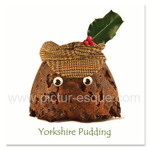 Yorkshire Pudding Yorkshire Christmas Cards by Charlotte Gale