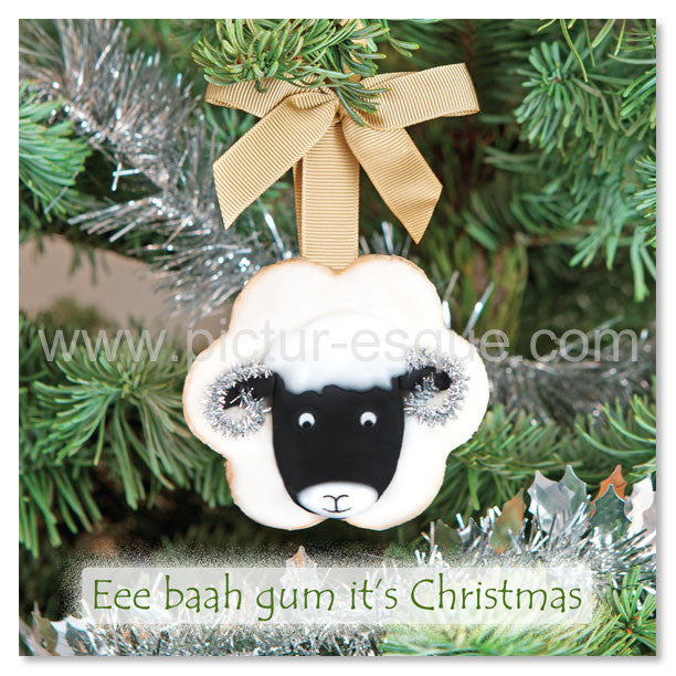 Swaledale Sheep Yorkshire Christmas Card