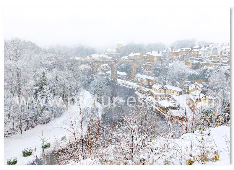 5 Luxury Knaresborough Christmas Cards (mixed pack 2022 collection 1)